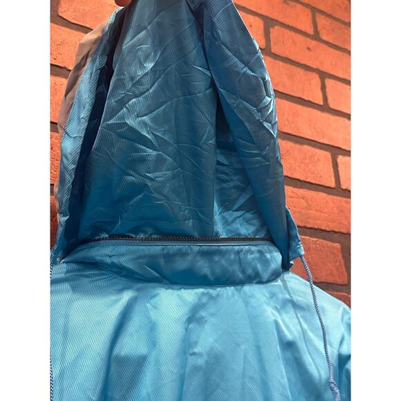 Kappa Tracktop with hidden Hoodie Blue Purple Jacket Vintage Full Zip RARE - Picture 9 of 16